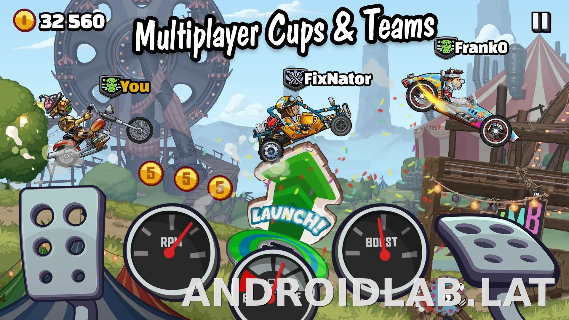 Hill Climb Racing 2 скриншот 3